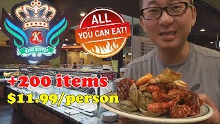 $11.99 for All You Can Eat +200 items @ King Buffet | Plano, TX