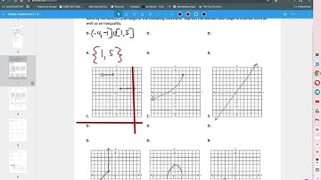College Algebra Unit 2.1 Notes Domain Graphically and Analytically 2025