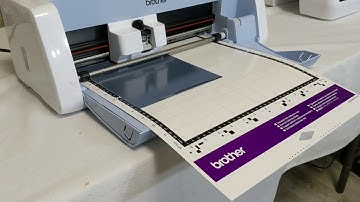 Brother ScanNCut SDX225 Cutting design out of Embellish Heat Transfer Foil. 20x speed.