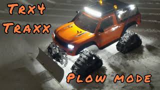 TRX4 Snow Plow upgrade