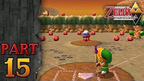 The Legend of Zelda A Link Between Worlds - Part 15 - Mini Game Rage