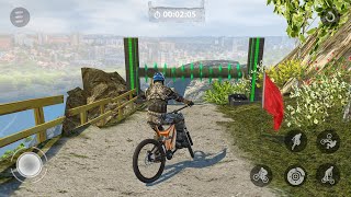 Bicycle stunt BMX bike - Sepeda gunung android gameplay screenshot 4