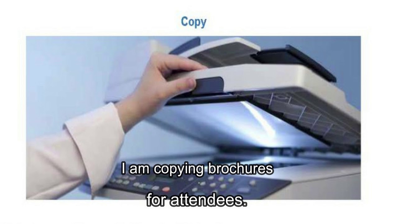 Verb copy (ways to use the verb copy)