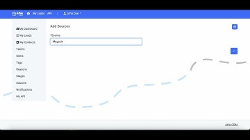 AHA CRM - How to Add Lead Source
