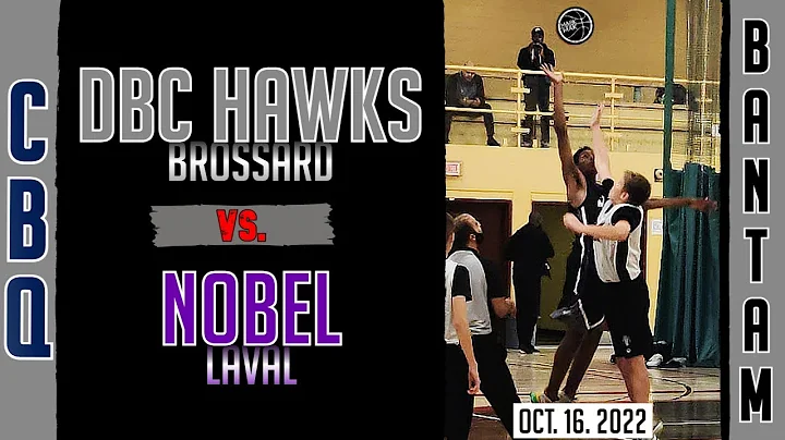 DBC Hawks Brossard vs. Nobel de Laval (bantam)