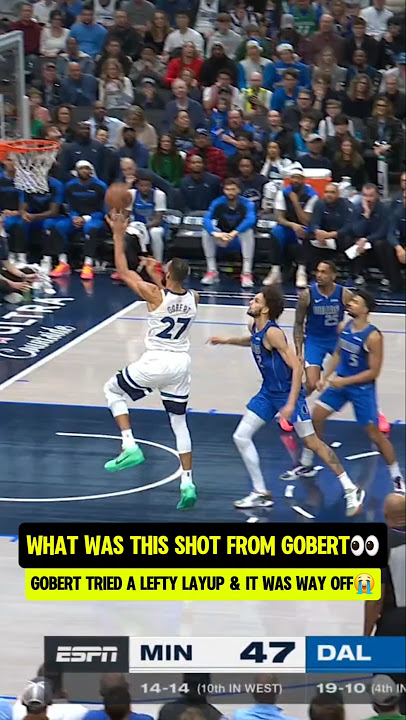 What is Rudy Gobert doing?!😭