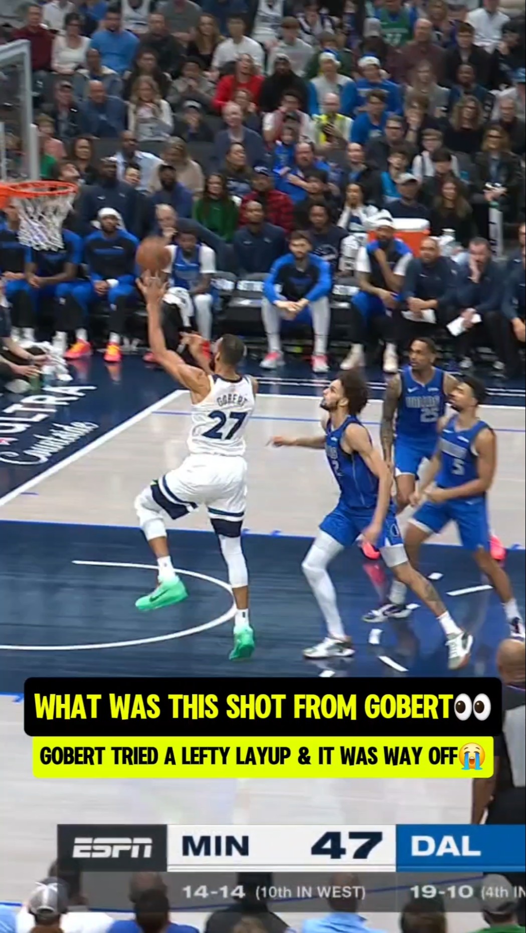 What is Rudy Gobert doing?!?