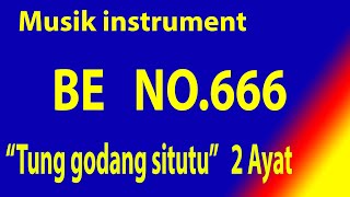 Video thumbnail of "Buku Ende (BE) NO.666  INGKON DO BOANONTA (Musik Box Original) 2 Ayat"