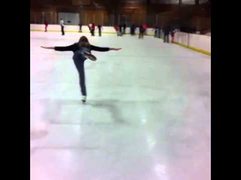 How to do a spiral-Figure skating
