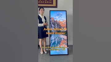 Avlink best BOE 64inch A board display with Android OS free CMS cheap LCD digital signage solution