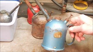 How to fix your REGA high pressure oil can - for machinery with ball oiler ports