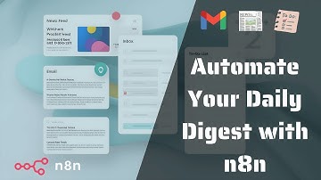 🚀 Automate Your Daily Digest with n8n: Gmail, RSS & Todoist Workflow Tutorial 📋🌞📰