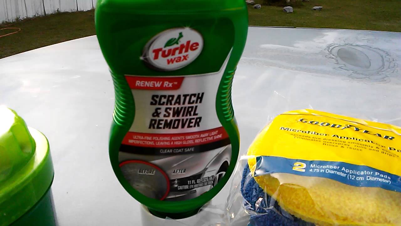turtle-wax-scratch-and-swirl-remover-demo-review-youtube