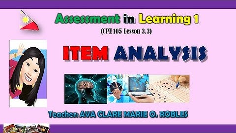 Item Analysis