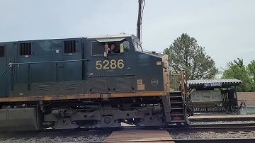 "The Happy Engineer" Waves To Railfans On I031