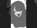 自称イラストレーターが「キュートなカノジョ」歌って描いてみた結果 1分イラストメイキング #shorts #イラスト #vtuber【アライネコ / お絵描きvtuber】