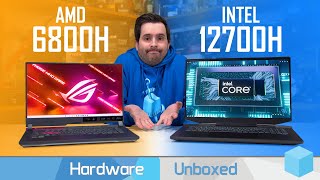 AMD Disappoints - Ryzen 7 6800H vs Intel Core i7-12700H
