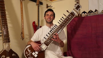 21 Yaman Sitar Lesson Series. Learn Eri Aali Piya Bin. Yaman Bandish Antara on Sitar