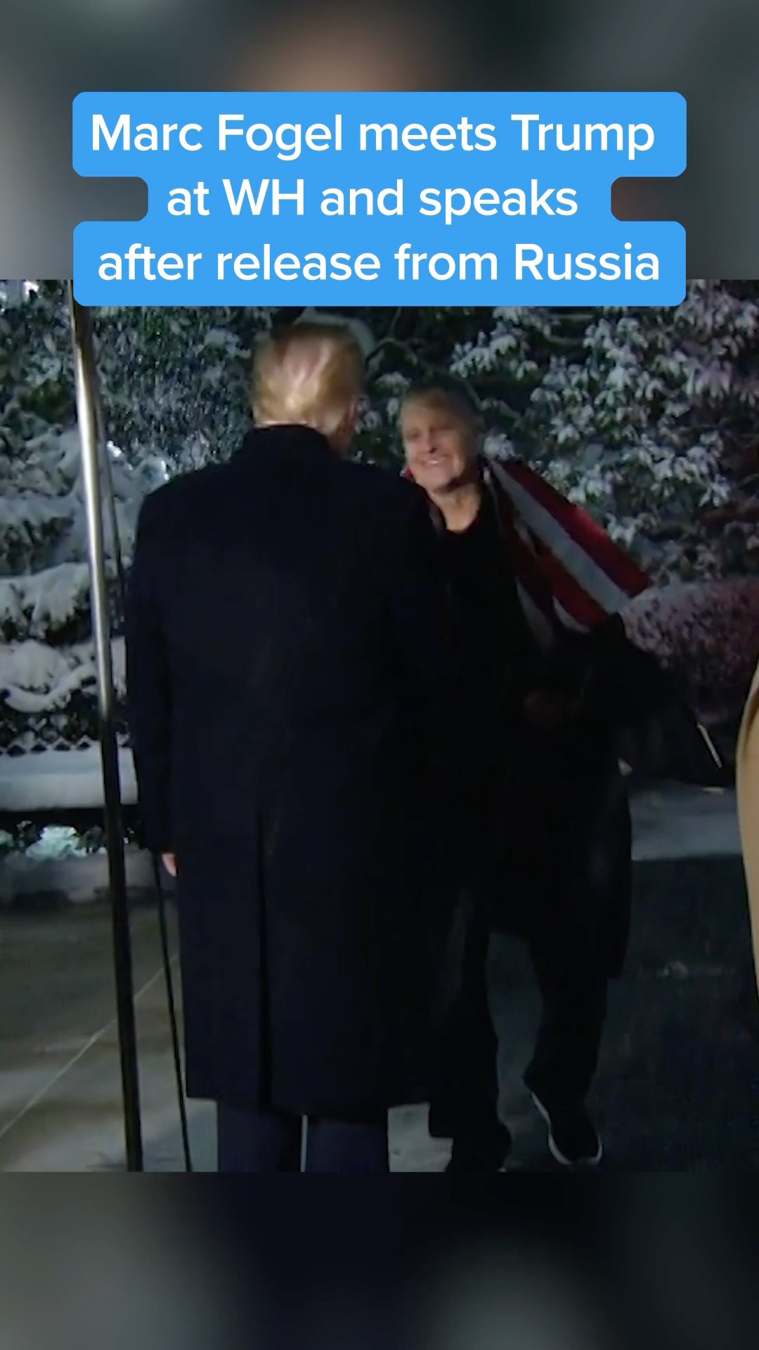 Marc Fogel meets Trump at WH and speaks after Russia release