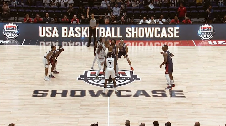South Sudan Vs USA | USAB Showcase Game 2024