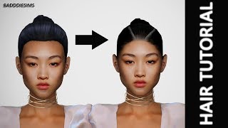 THE EASIEST WAY TO MAKE SIMS 4 HAIR