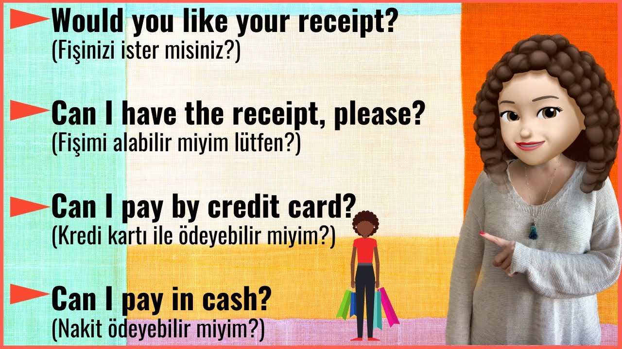 Amerika’da Alışverişte Dert Anlatmak | 70 İngilizce Kelime, Örnek ve Diyalog Cümlesi