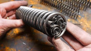 Forging A Knife From Springs! Part 2