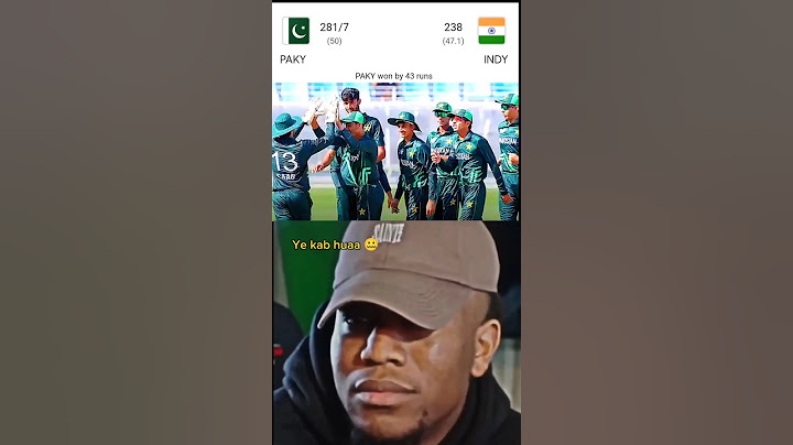 😱India vs Pakistan under 19 match Asia cup highlights 2024😱😱 #cricket #sports #under19 #asiacup