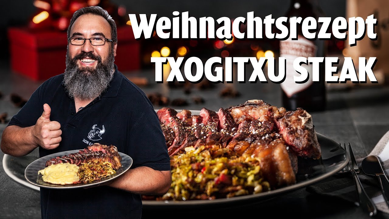 DON CARNE | Weihnachtsrezept | Txogitxu X-Mas Steak step by step tv show