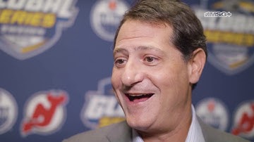 Devils Co-Owner David Blitzer Discusses Playing in Sweden