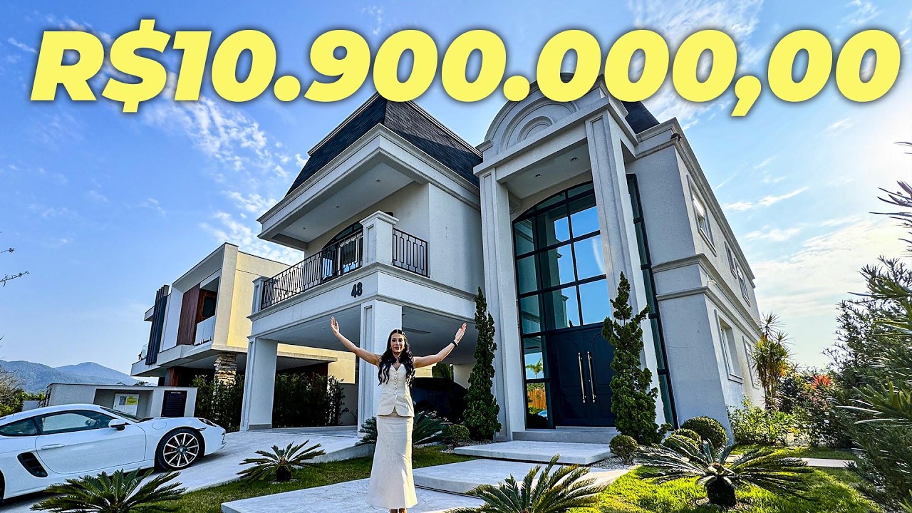 MANSÃO NEOCLÁSSICA SUPER LUXUOSA COM PIANO, ÚNICO CONDOMÍNIO COM GOLF DA REGIÃO. BILLIONAIRES HOUSES