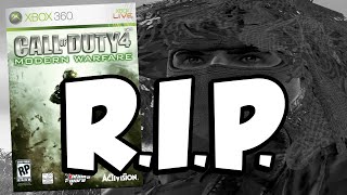 RIP COD4 on the Xbox 360...