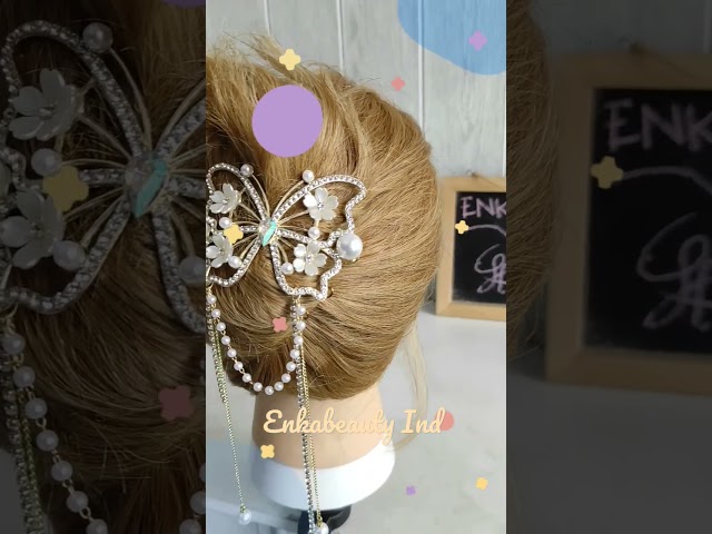 #hairdo #hairstyle #simple #tutorial class=