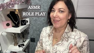 ASMR(Sub) РОЛЕВАЯ ИГРА📿ЮВЕЛИРНЫЙ МАГАЗИН💎ПРИЯТНАЯ ПРИМЕРКА УКРАШЕНИЙ/ Jewellery Shop Role play