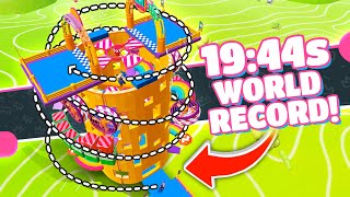 Incredible Trouble Tower World Record!! 😎 - Fall Guys WTF Moments #29 (Season 4)