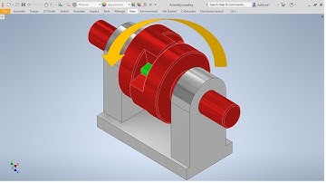 Tutorial Autodesk Inventor Modelado- Ensamble y Simulación. Mecanismo de Cople.