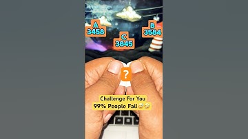 99% Fail This Puzzle – Can You Beat It? 🧠🔥