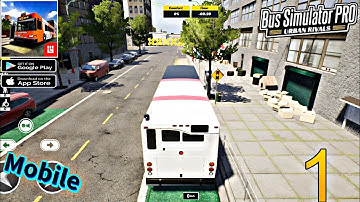 BUS Simulator PRO: Urban Rivals |   Gameplay Walkthrough  (Part 1) | iOS / Android