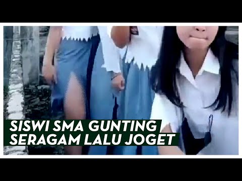 VIRAL Video Siswi SMA Gunting Seragam demi Tampil Seksi