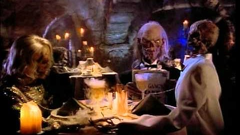 The Crypt Keeper Being Cute