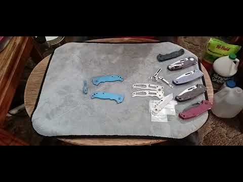 Stiletto's Oct. 7, 2025 DLT Exclusive, 3V/G-10 Tanto AD20.5, RGT, Skiff's, LynchNW, Ti Scale Mod
