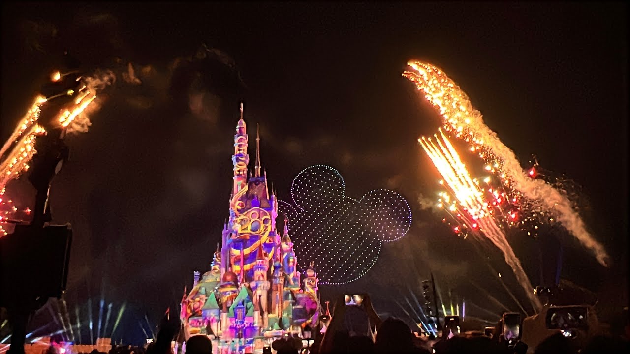 HK DISNEYLAND 20th ANNIVERSRY FIREWORKS SHOW