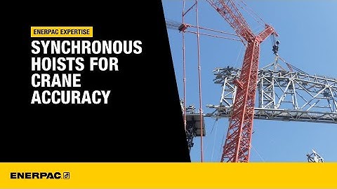 How a Synchoist Transforms Crane Accuracy