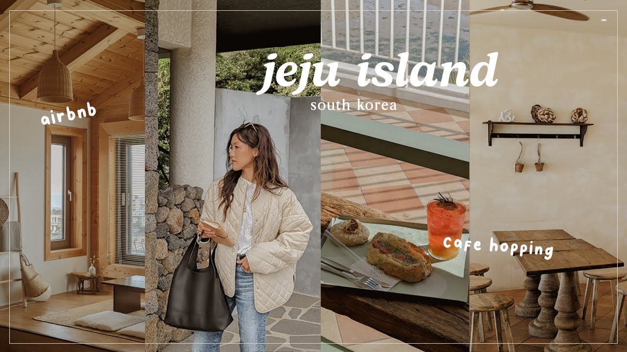JEJU VLOG: походы по кафе, музей чая Осуллок, походы в Халласан, наш Airbnb!