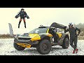 BBC Top Gear Jet Suit Race  - One Shot!