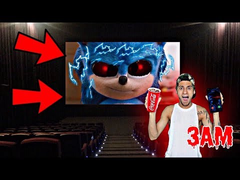 DO NOT WATCH SONIC.EXE MOVIE AT 3AM!! *OMG SONIC THE HEDGEHOG ACTUALLY CAME TO MY HOUSE*