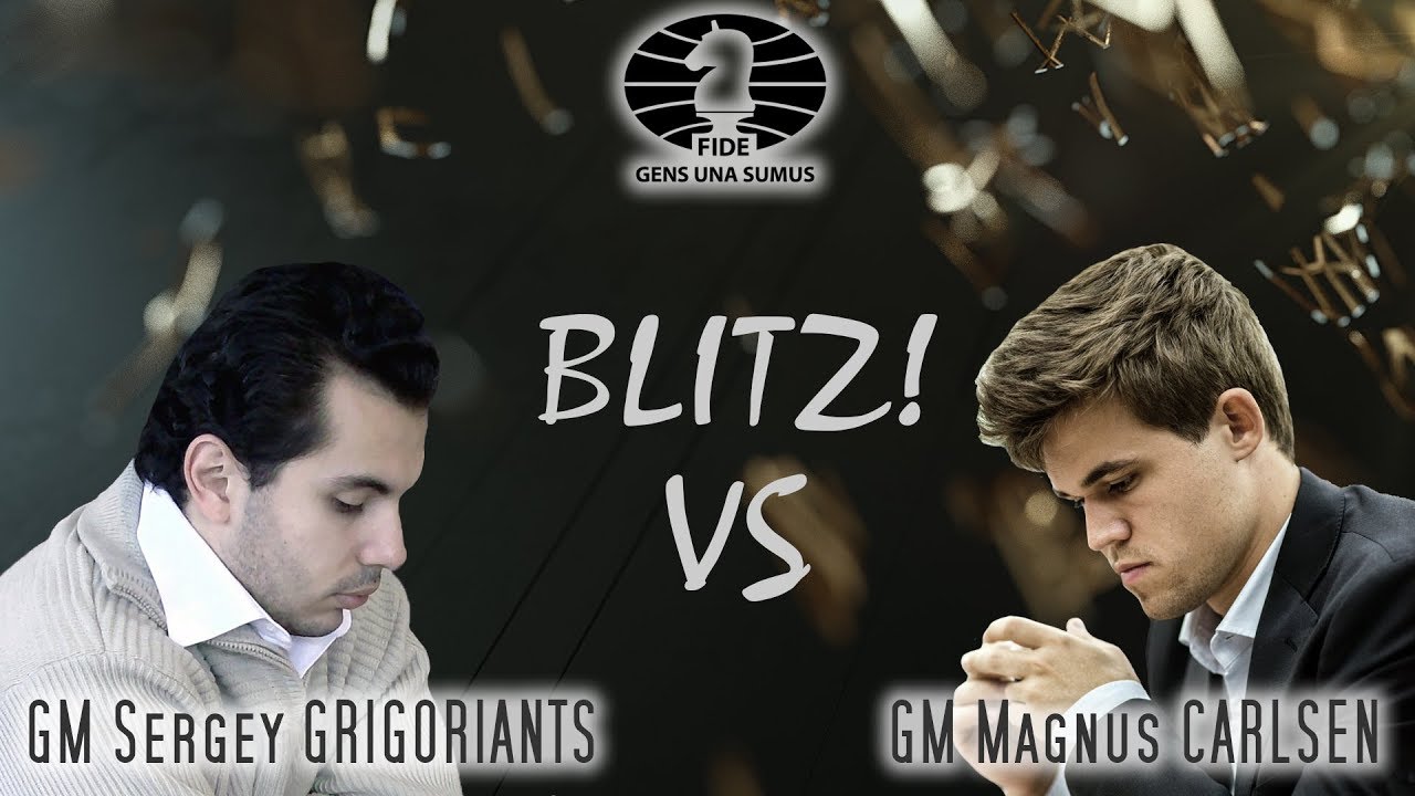 Sergey Grigoriants vs Magnus Carlsen. King Salman World Blitz