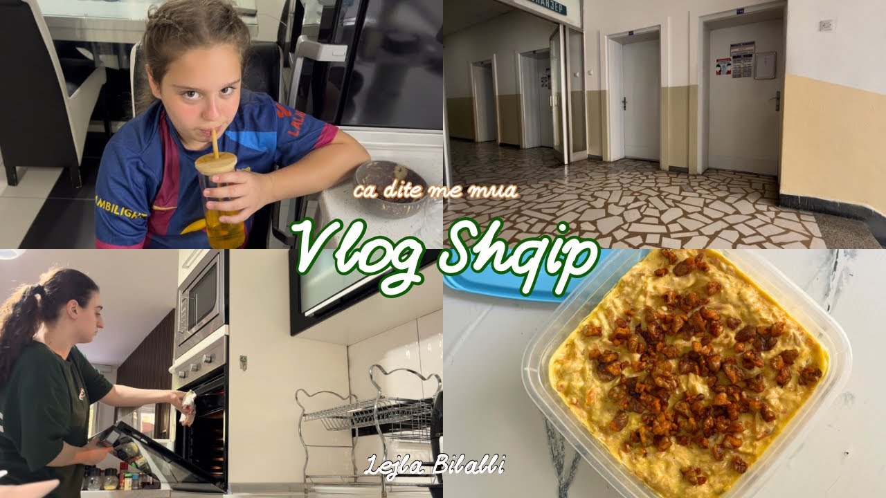 Shkojme ne Dermatolog, Gatuajme, Meze me Karrota, Torte me Vishnje, Fli, Vlog Shqip, Lejla Bilalli