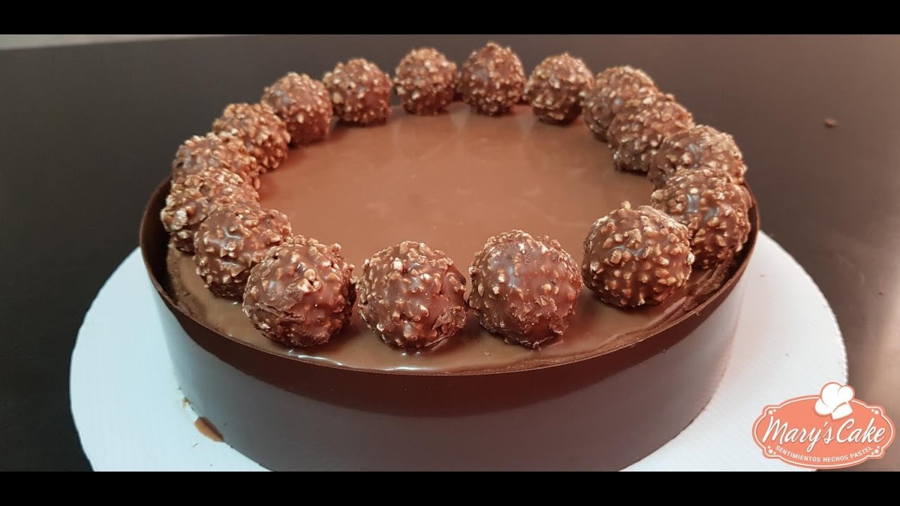 Cheesecake de Ferrero Rocher - YouTube