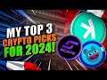 Mes top 3 project crypto  pour le prochain bull market  